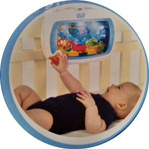Baby Einstein Sea Dreams Soother Crib Toy Fish Aquarium w/ Sounds