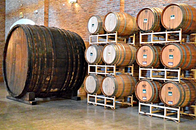 Delaney Vineyards Wine Barrels