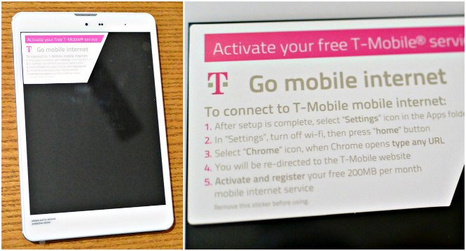 #TabletTrio #shop Free T-Mobile Data