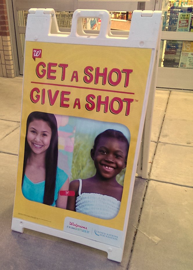 Walgreens Get a Shot #GiveAShot #shop