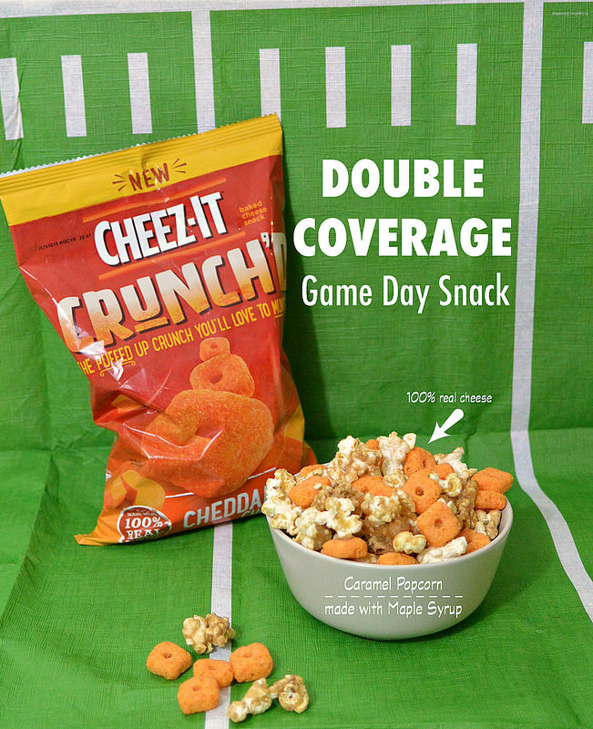 Double Coverage Game Day Snack Cheez-It Crunch'd