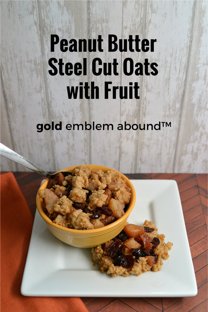Peanut Butter Steel Cut Oats with Fruit - Gold Emblem Abound-2
