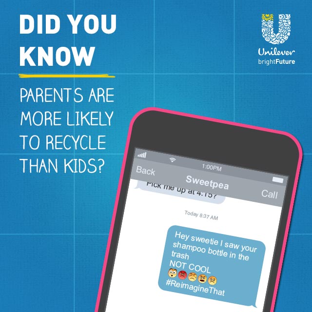 Did you know parents are more likely to recycle than kids?