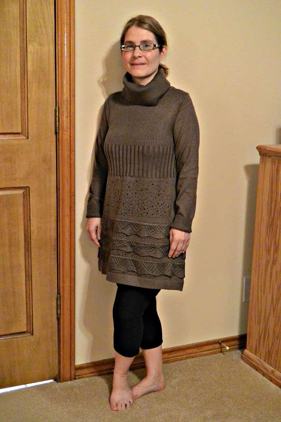 sweater dress tunic