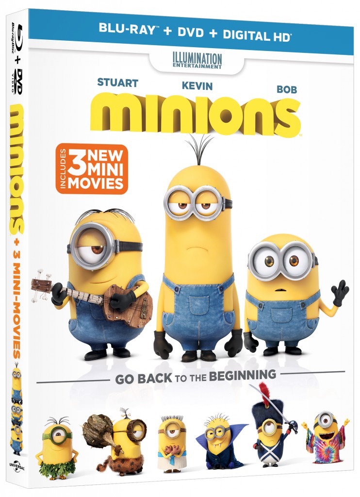 Minions on DVD