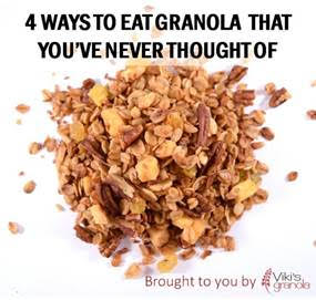 uses for granola