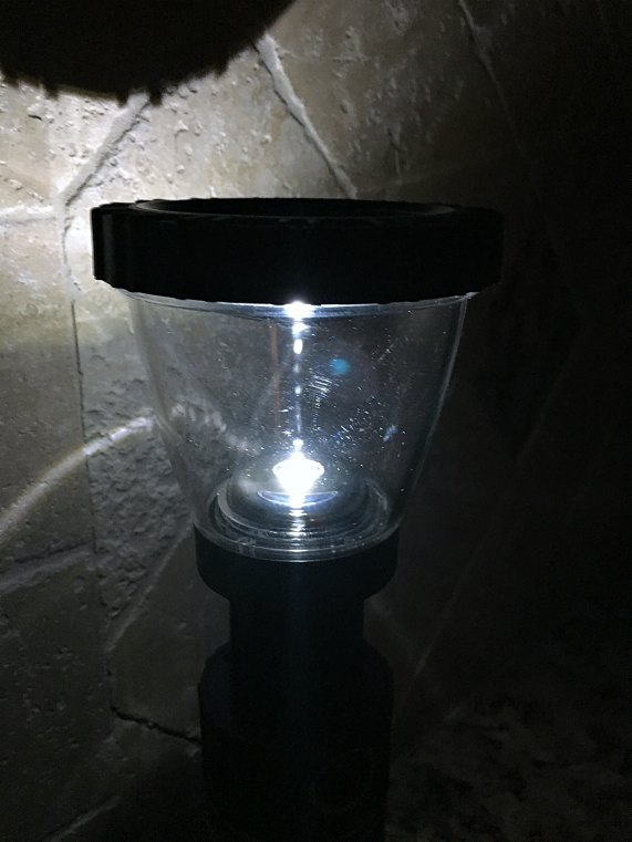 water powered flashlight