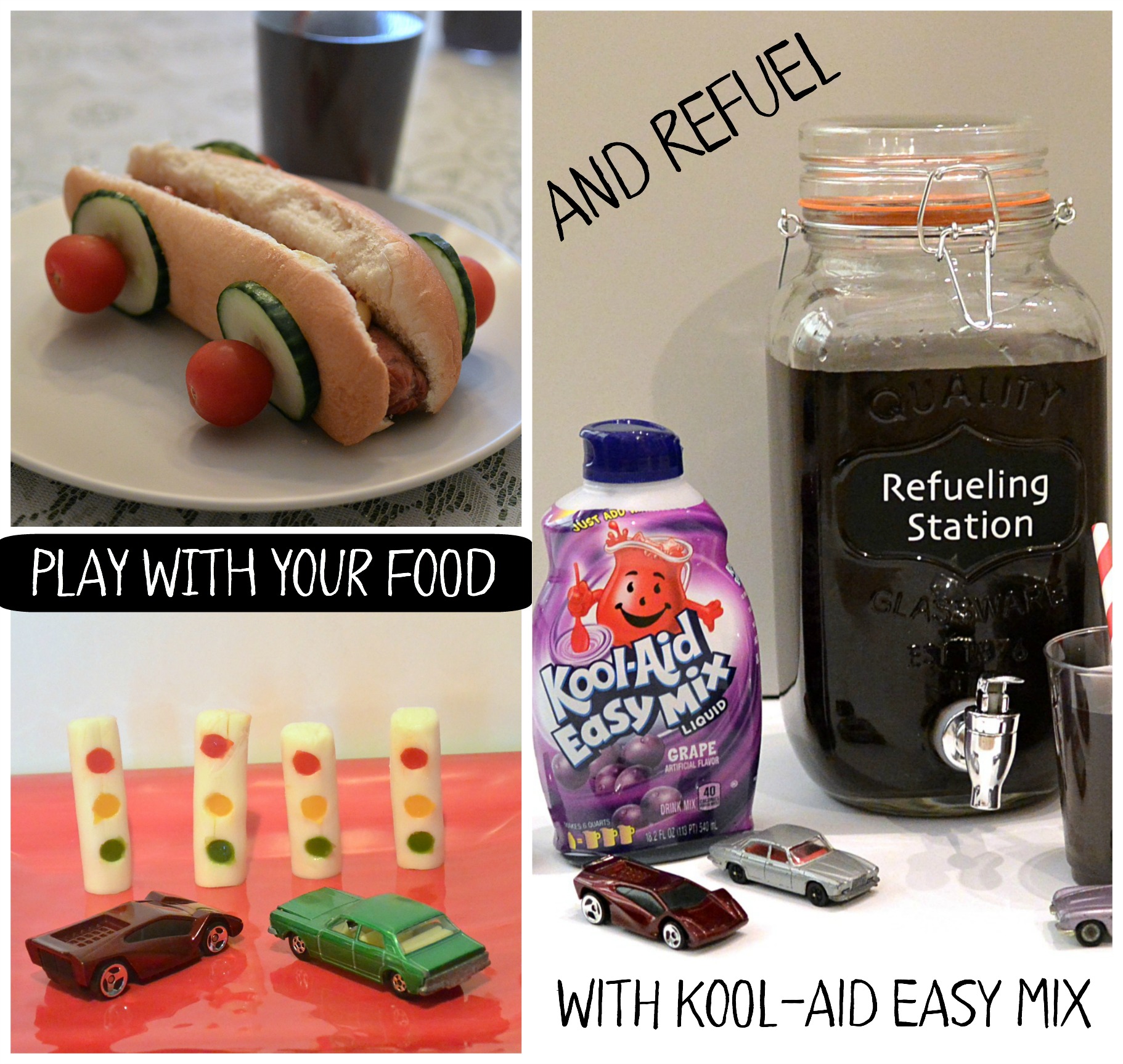 Play with your food and refuel with Kool-Aid Easy Mix.