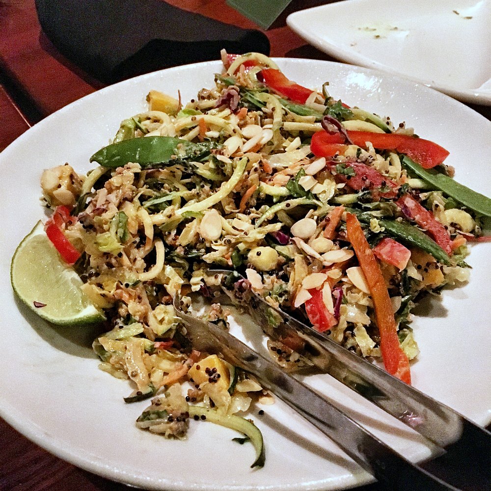 inspiralized menu thai noodle salad